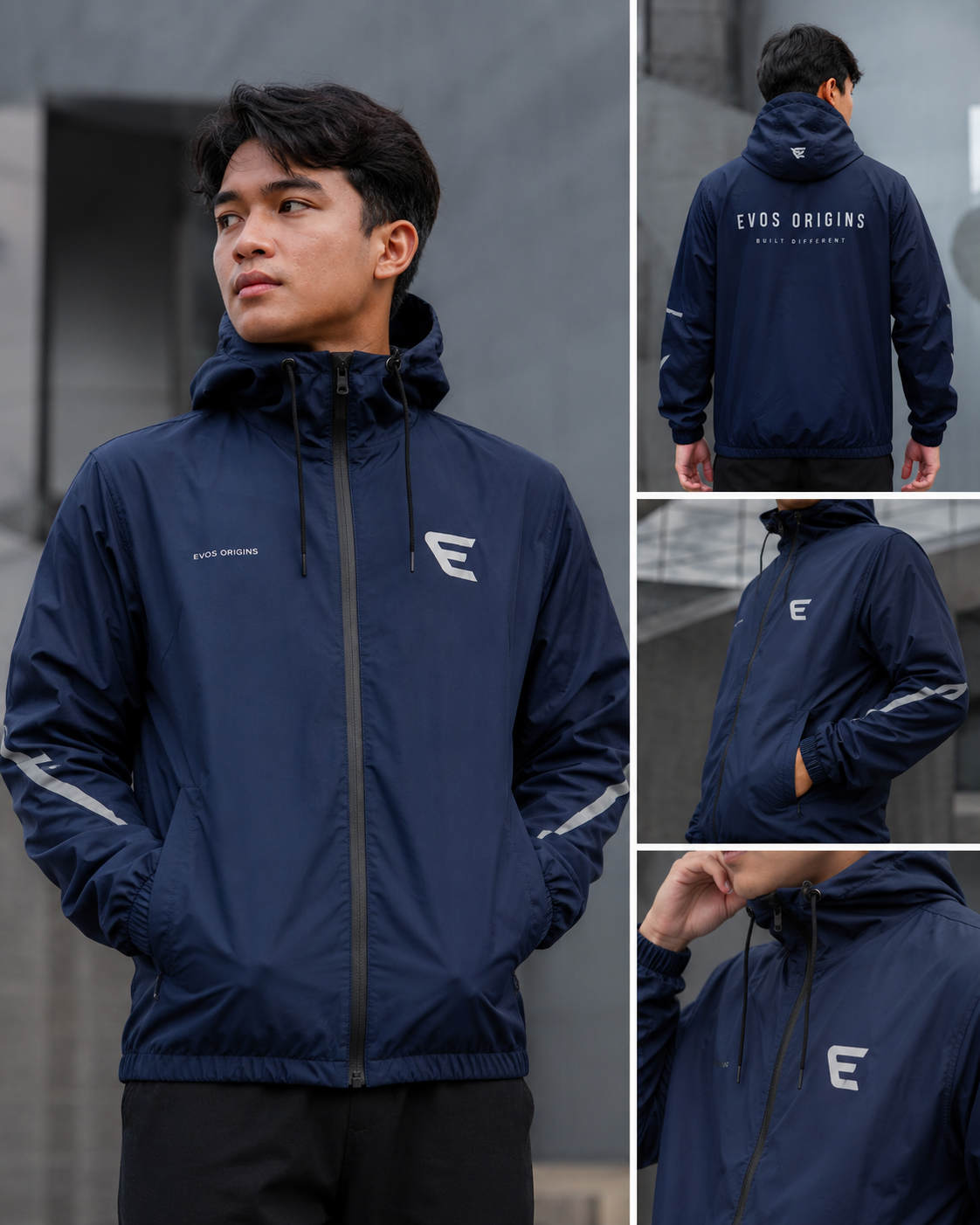 Windbreaker Custom Taslan — Anti Air untuk Tim & Event